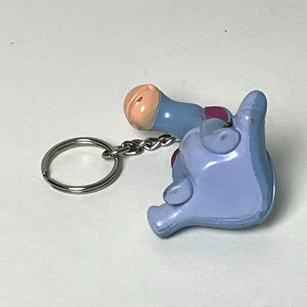 Eeyore Keychain Disney Winnie the Pooh Souvenir Keyring Vintage
